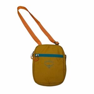 Osprey Small Crossbody Bag Yellow Orange Teal Utility Travel Mini Bag Gorpcore